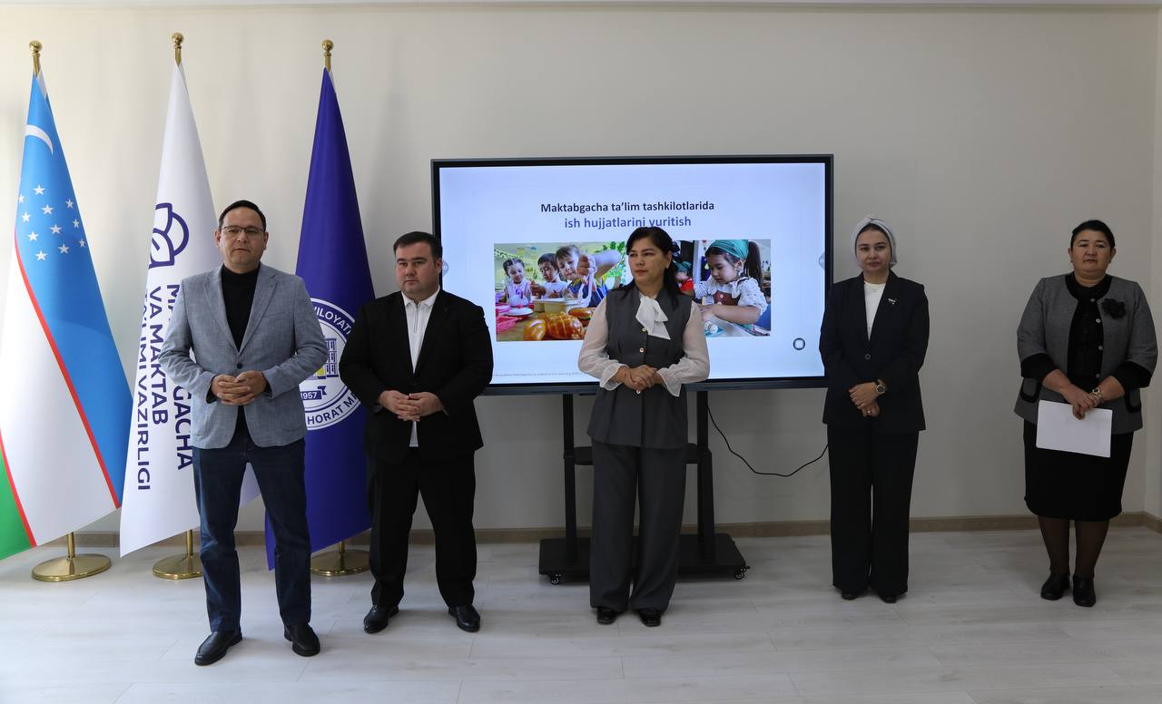 MAKTABGAÇA TA’LIM TAŞKILOTLARIDA ÖYINGA ASOSLANGAN TA’LIMNI JORIY ETIŞ BÖYİÇA SEMINAR-TRENING ÖTKAZILDI